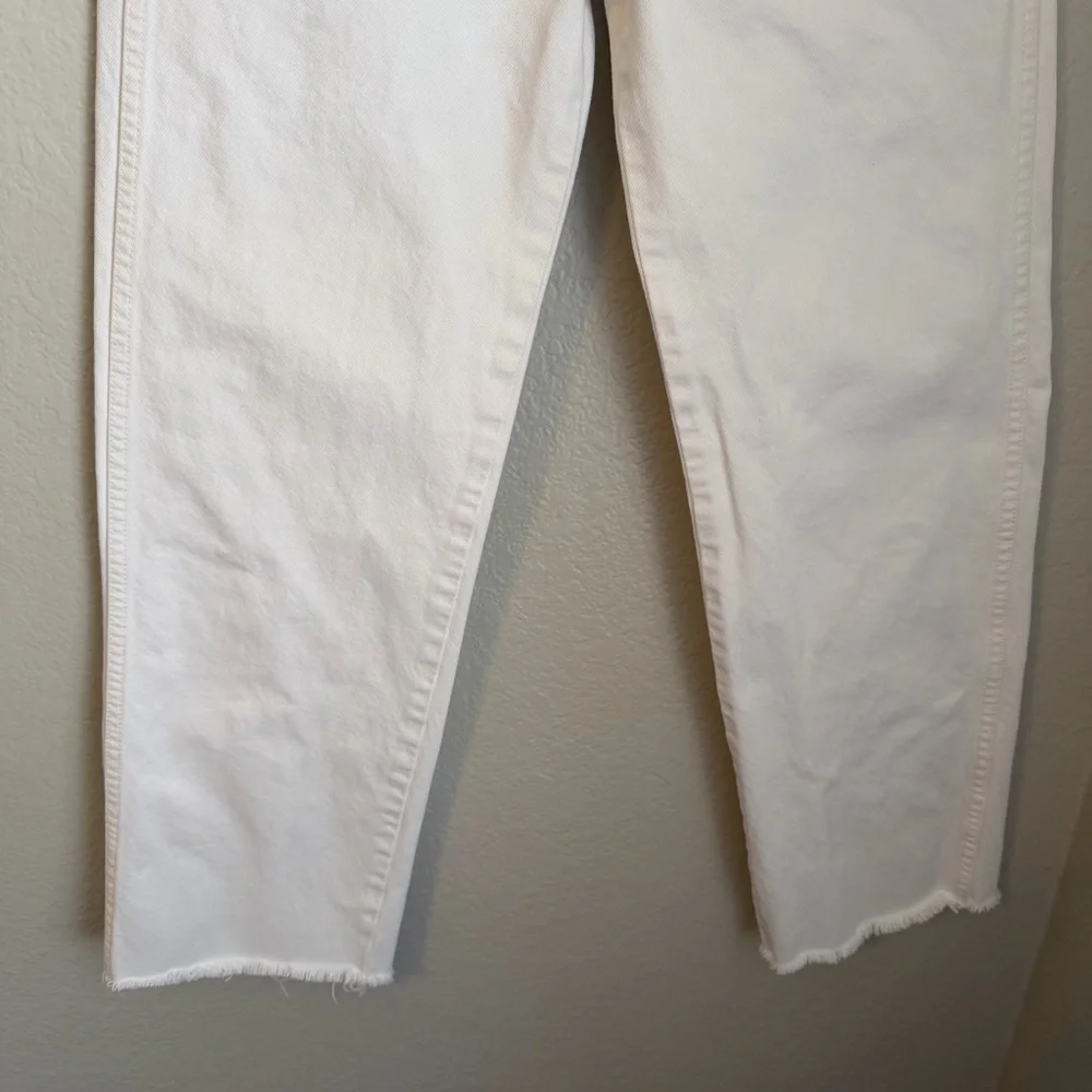 Boyish Kirby High Rise Straight Leg Denim Jeans in Vertigo Wash, Size 25